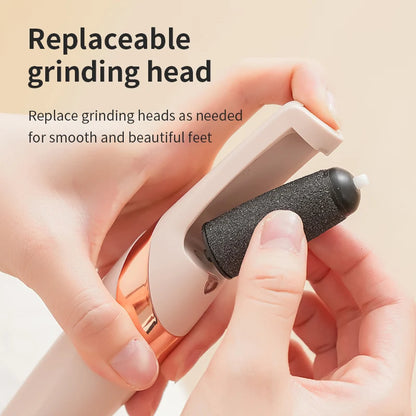 KALLON Electric Foot Callus Remover | Rechargeable Foot File for Hard Skin & Rough, Dry Heels