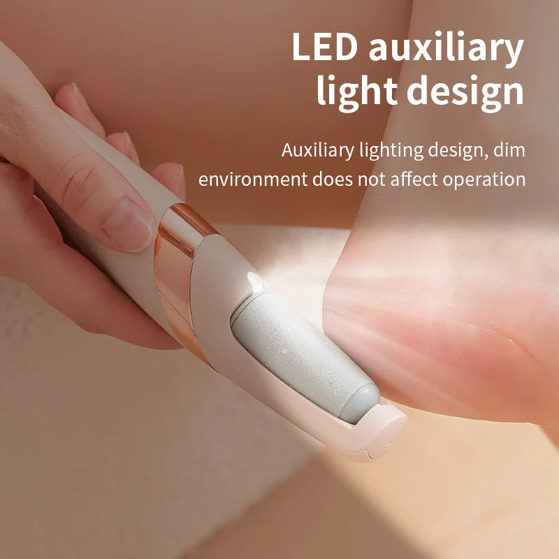 KALLON Electric Foot Callus Remover | Rechargeable Foot File for Hard Skin & Rough, Dry Heels