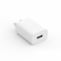 Compact USB-C fast charger on white background