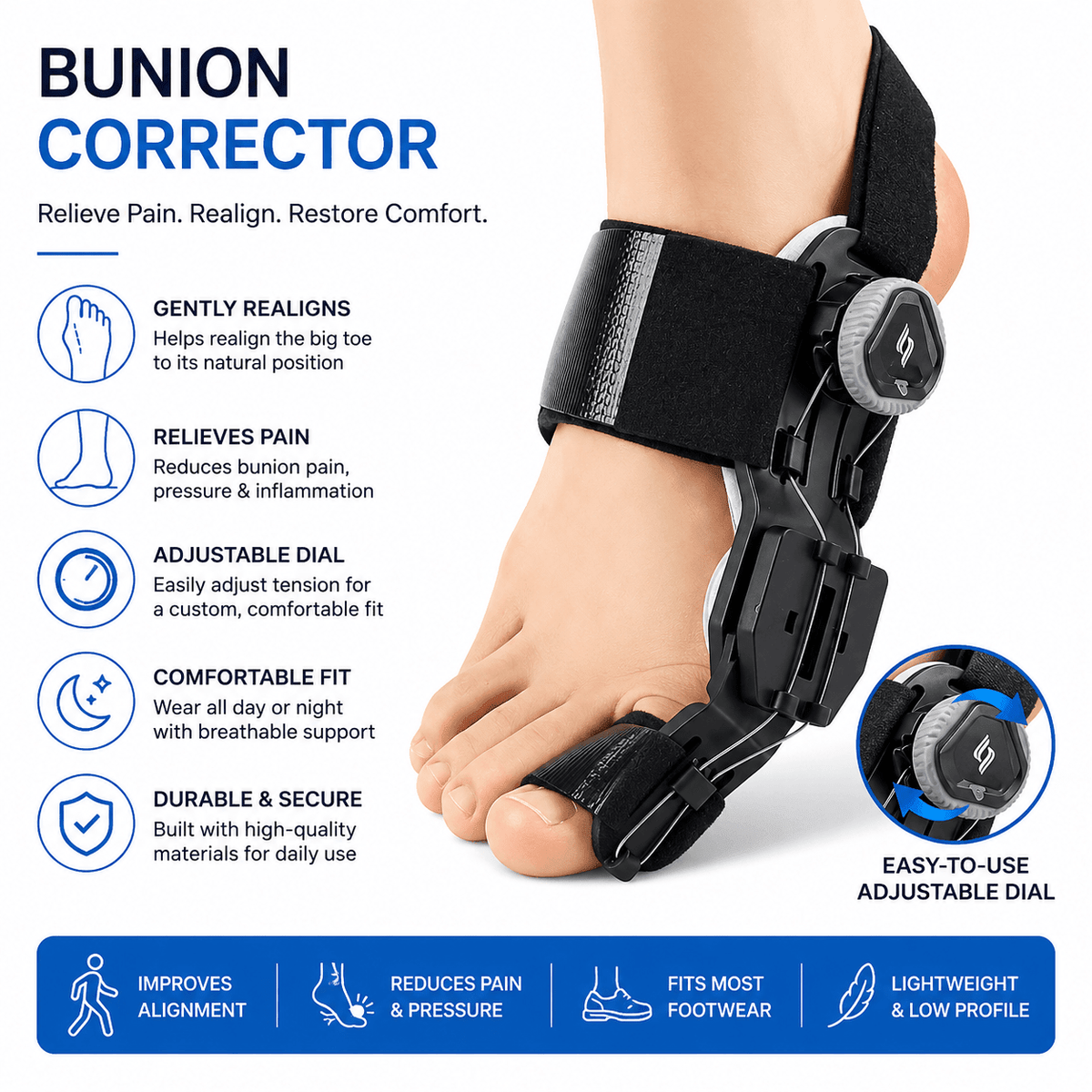 Kallon™ Bunion Corrector Unisex Foot - KALLON