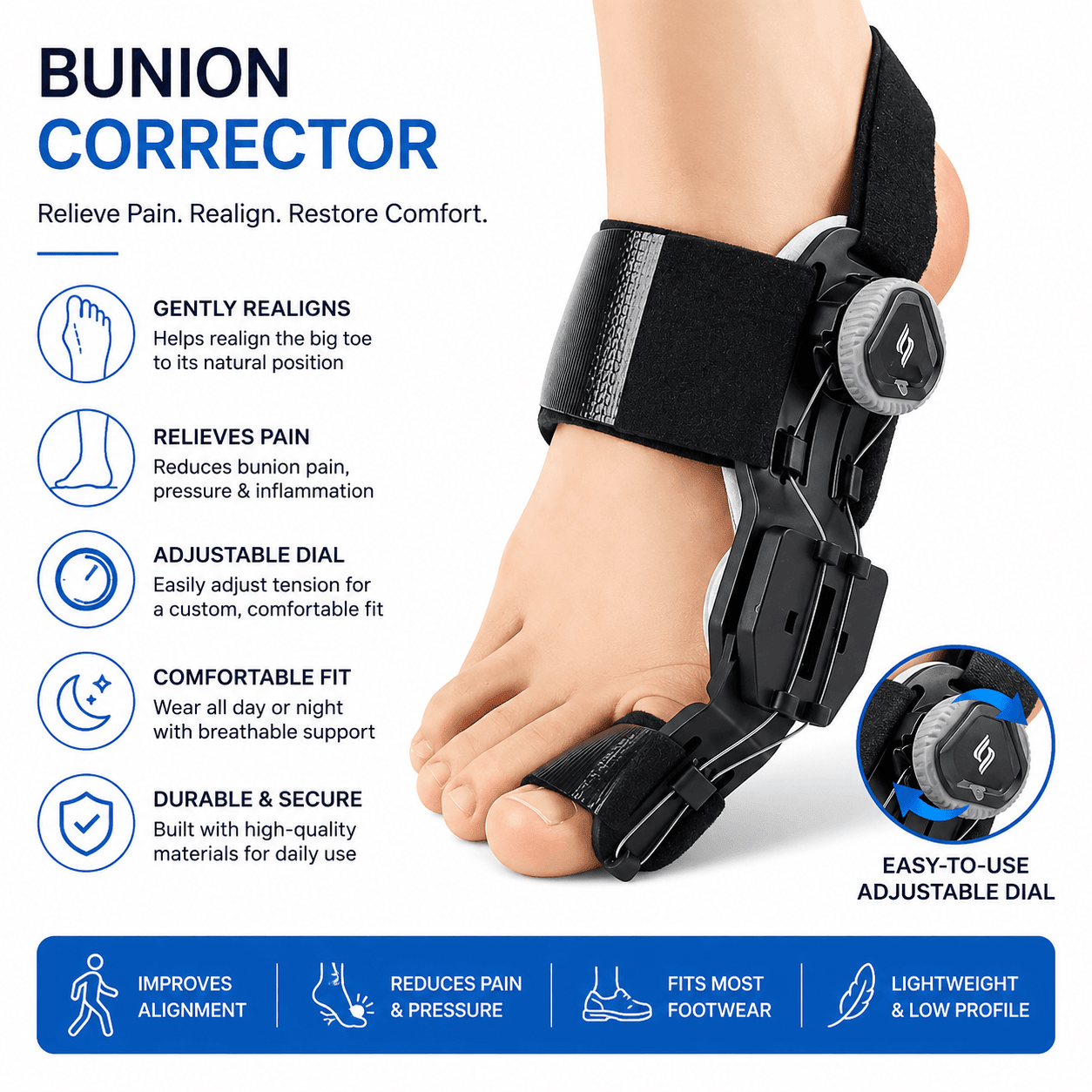 Kallon™ Bunion Corrector Unisex Foot - KALLON