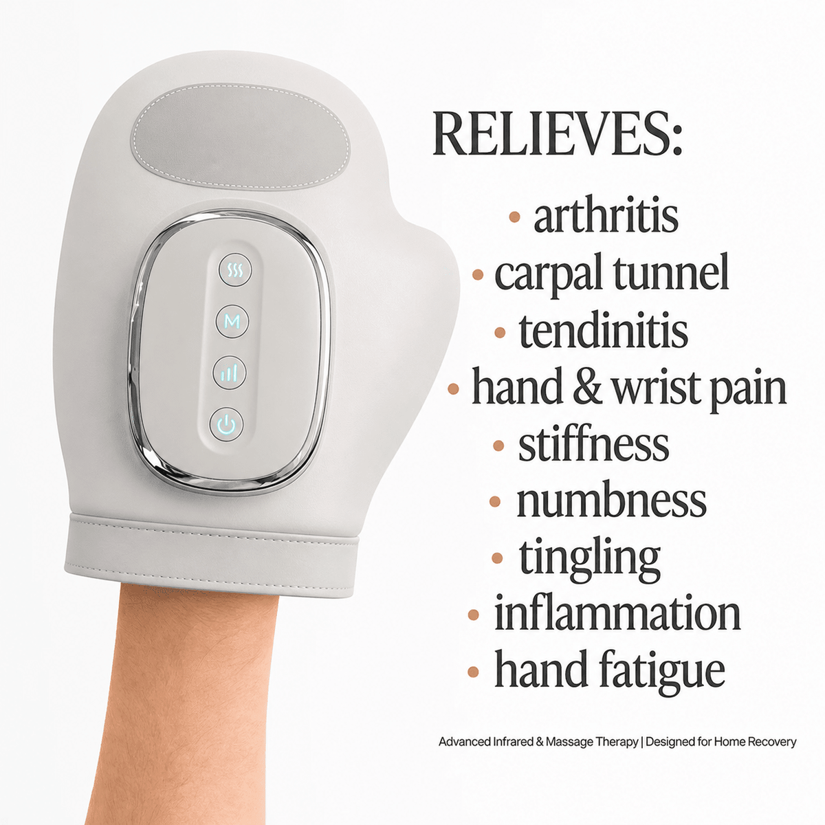 Kallon™ Hand Massager- Instant Relief for Arthritis, Carpal tunnel, Aching Finger, Viking syndrome, Hand & Wrist Pain - KALLON