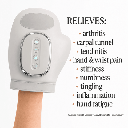 Kallon™ Hand Massager- Instant Relief for Arthritis, Carpal tunnel, Aching Finger, Viking syndrome, Hand & Wrist Pain - KALLON